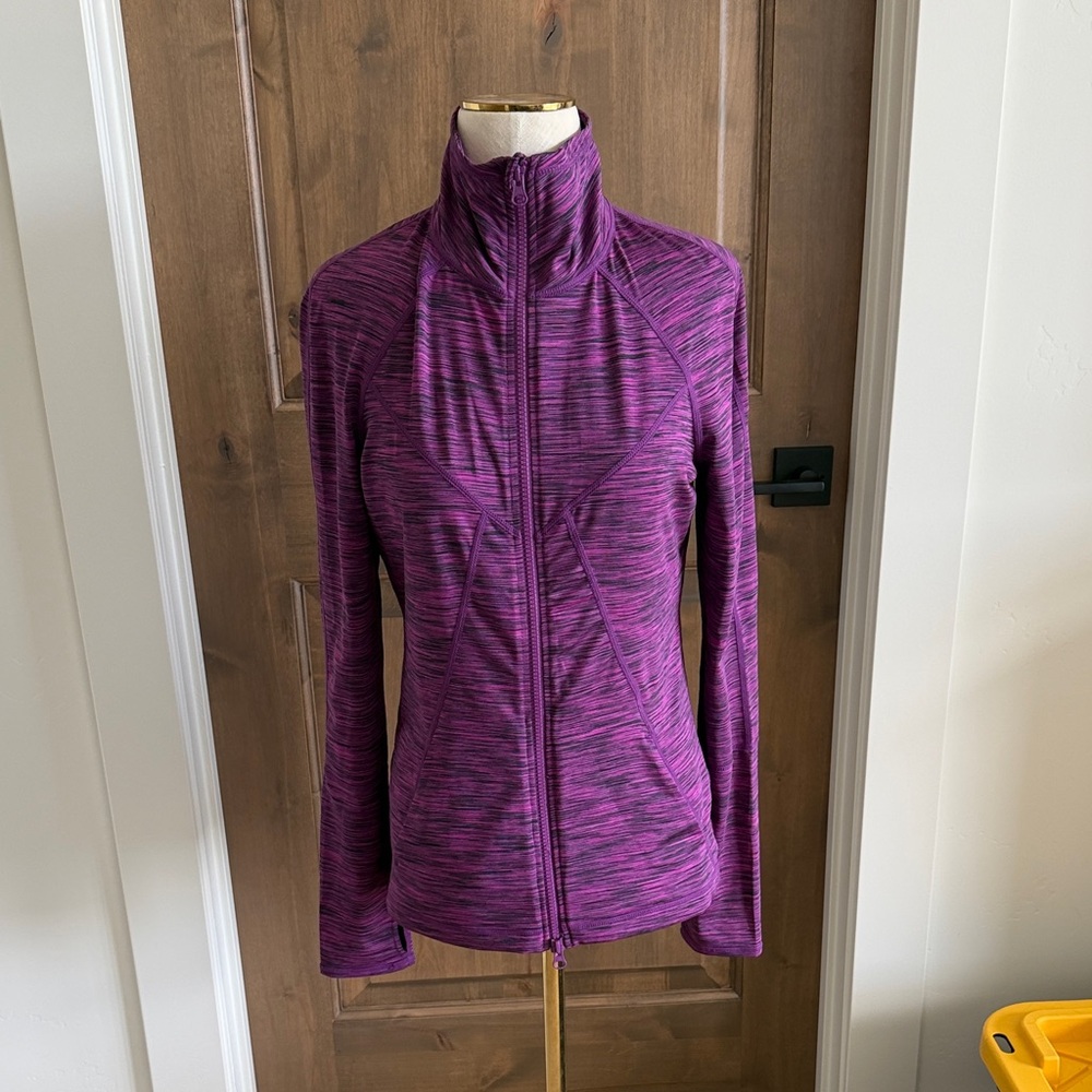 Zella Purple Full-Zip Jacket
